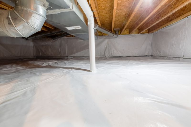 Interior Vapor Barrier Installation